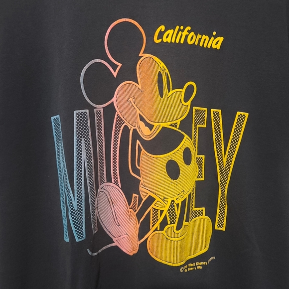 Vintage Single Stitch Disney Sherry Mfg Graphic Tee on Screen Stars Best USA - Picture 3 of 6